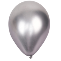 XL Zilveren Chroom Ballonnen (10 stuks / 46 CM) XL Zilveren Chroom Ballonnen (10 stuks / 46 CM)