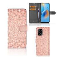 OPPO A74 4G | Telefoon Hoesje | Pattern Orange