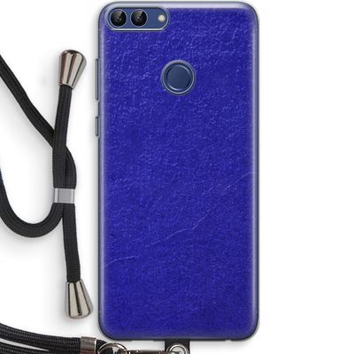 Majorelle Blue: Huawei P Smart (2018) Transparant Hoesje met koord