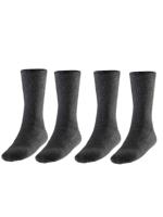 Heatkeeper Heren Thermo Sokken 4-pack Antraciet