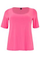 Yoek Tuniek relax circle neck | Roze | Maat 46/48