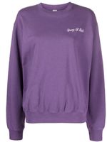 Sporty & Rich sweat en coton à logo imprimé - Violet - thumbnail