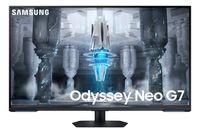 Samsung Odyssey Neo G7 S43CG700NU LED-monitor Energielabel G (A - G) 109.2 cm (43 inch) 3840 x 2160 Pixel 16:9 1 ms DisplayPort, HDMI, USB 3.2 Gen 1 (USB 3.0), - thumbnail