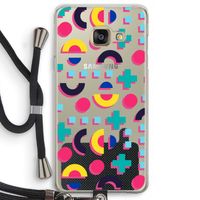 8-bit N°2: Samsung Galaxy A3 (2016) Transparant Hoesje met koord