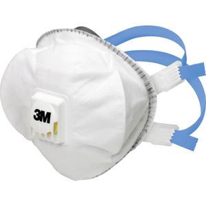 3M 8825+ Fijnstofmasker met ventiel FFP2 D 5 stuk(s) EN 149:2001, EN 149:2009 DIN 149:2001, DIN 149:2009