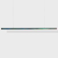 Anour I Model Cordless Hanglamp - 250 cm - Donker opaal chroom - thumbnail