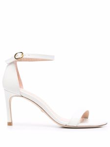 Stuart Weitzman sandales NuNaked à bout ouvert - Blanc