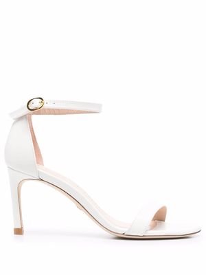 Stuart Weitzman sandales NuNaked à bout ouvert - Blanc