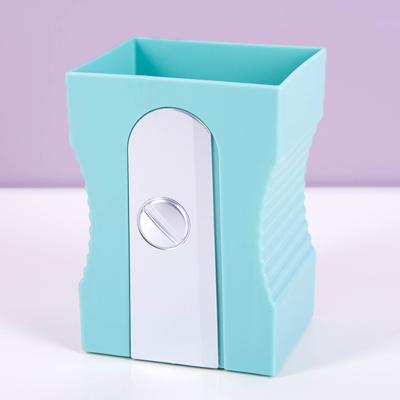 Puntenslijper Pennenhouder - Turquoise