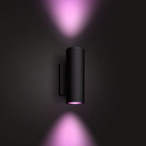 Philips Hue Appear muurlamp - White and Color - Zwart