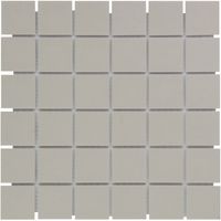 The Mosaic Factory London vierkante mozaïek tegels 31x31 grijs