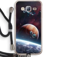 Examiner: Samsung Galaxy J3 (2016) Transparant Hoesje met koord