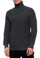 RustyNeal - Heren Coltrui - Antraciet - Longsleeve - Coltrui
