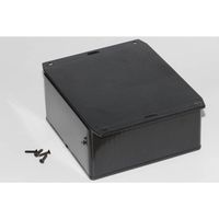 Hammond Electronics 1591UF2SBK Universele behuizing 120 x 120 x 59 ABS Zwart 1 stuk(s) - thumbnail