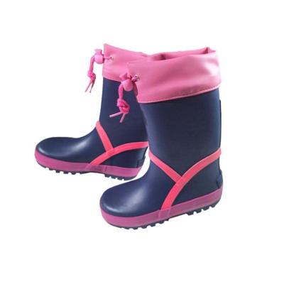 Maximo regenlaarzen gevoerd Paspel Marine Fuchsia-32