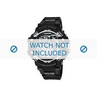 Horlogeband Calypso K5674-1 Kunststof/Plastic Zwart 14mm - thumbnail