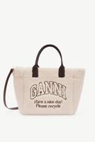 Ganni shopper B2110018 egret