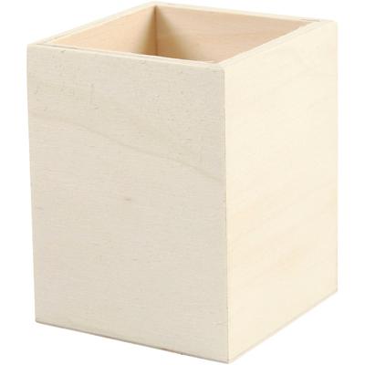 Creativ Company Pennenbakje, h: 9,5 cm, afm 7,5x7,5 cm, 1 stuk