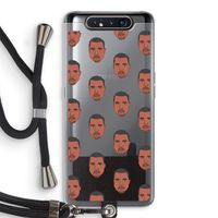 Kanye Call Me?: Samsung Galaxy A80 Transparant Hoesje met koord