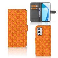 OnePlus 9 | Telefoon Hoesje | Batik Oranje
