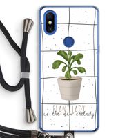 Kamerplant op vensterruit: Xiaomi Mi Mix 3 Transparant Hoesje met koord