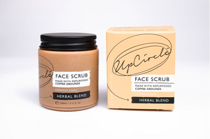UpCircle Coffee Face Scrub - Herbal Blend For Acne