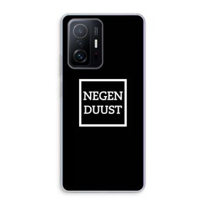 Negenduust black: Xiaomi 11T Pro Transparant Hoesje