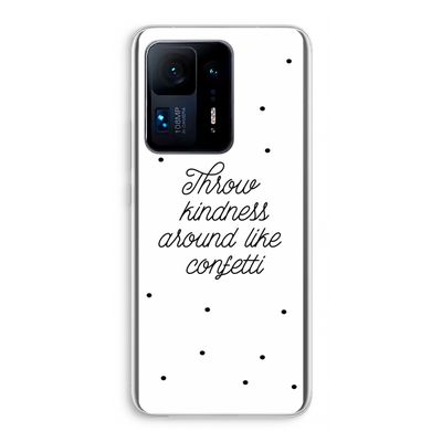 Confetti: Xiaomi Mi Mix 4 Transparant Hoesje