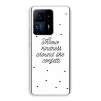 Confetti: Xiaomi Mi Mix 4 Transparant Hoesje