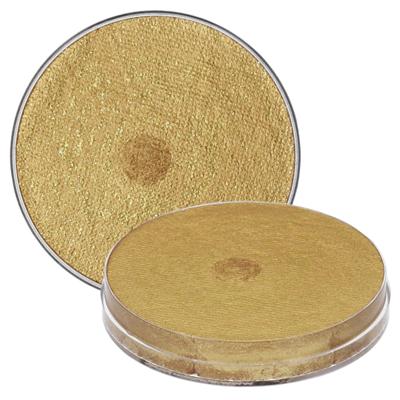 Superstar schmink - 2x - goud glitter - 16 gram - grimeer make-up