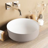 MONDIAZ COSS Waskom solid surface 36cm kleur Smoke / Talc