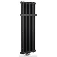 Designradiator Sapho Fede 150x49 cm Mat Zwart Sapho