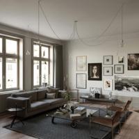 Hanglamp 5 losse fitting Spider E27 set