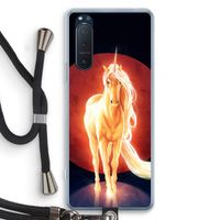 Last Unicorn: Sony Xperia 5 II Transparant Hoesje met koord - thumbnail