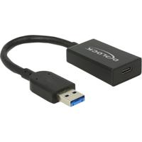 DeLOCK 65698 USB-kabel 0,15 m USB 3.2 Gen 2 (3.1 Gen 2) USB A USB C Zwart - thumbnail