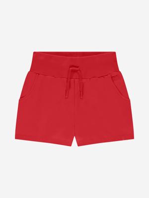 Nik&Nik zomer sweat short meisjes - rood - Ivy
