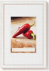 Walther Peppers houten fotolijst 15x20cm zilver