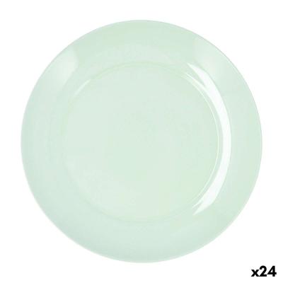 Eetbord Luminarc Apy Paradise Verde Groen Glas Ø 25 cm (24 Stuks)