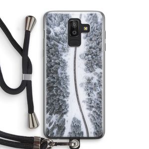 Snøfall: Samsung Galaxy J8 (2018) Transparant Hoesje met koord