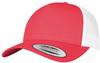 Flexfit FX6506T 5-Panel Retro Trucker 2-Tone Cap - Red/White - One Size