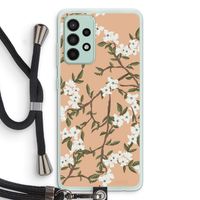 Blossoming spring: Samsung Galaxy A52s 5G Transparant Hoesje met koord