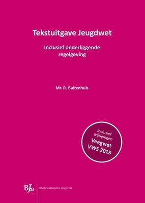 Tekstuitgave jeugdwet - R. Buitenhuis - eBook (9789462743014)