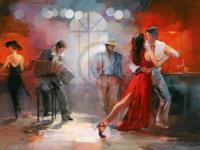Kunstdruk Willem Haenraets - Tango 80x60cm