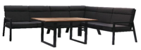 SET stefano HB hoek 6 delig met tafel - Own