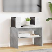 TV-kast Beton Grijs 60 x 30 x 40 cm Bewerkt hout