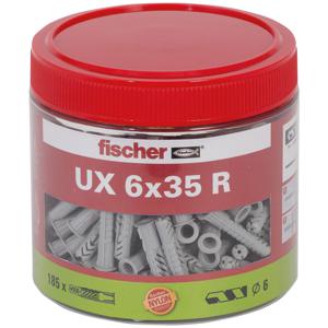 Fischer Universele pluggen 35 mm 6 mm 531027 1 stuk(s)