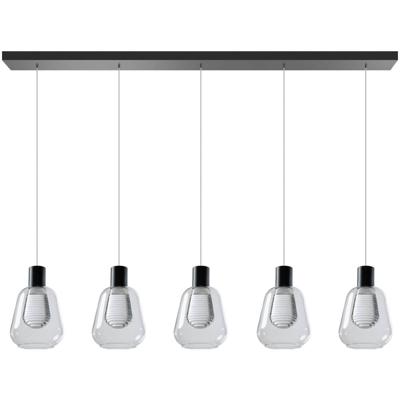 ETH Glazen eettafel hanglampGary - 05-HL4526-30H