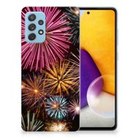 Samsung Galaxy A72 | Sillicone Back Cover | Vuurwerk