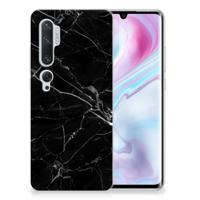 Xiaomi Mi Note 10 Pro | TPU | Siliconen hoesje | Marmer Zwart - Origineel Cadeau Vader