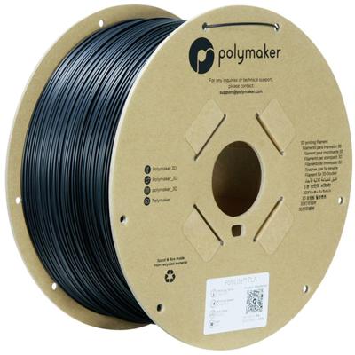 Polymaker PA02037 Polymaker PolyLite PLA Filament True Black 1.75 mm / 3kg Filament PLA kunststof Hoge stijfheid, Hoge treksterkte 1.75 mm 3000 g Zwart